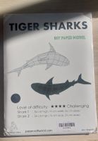 Papermodell Tiger Sharks DIY Bastelset neu und original