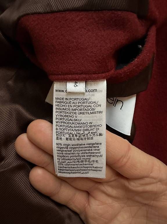 Calvin Klein Manteaux: Calvin Klein Wollmantel grösse 46 – D'occasion à Wabern par pas_pp8b 2