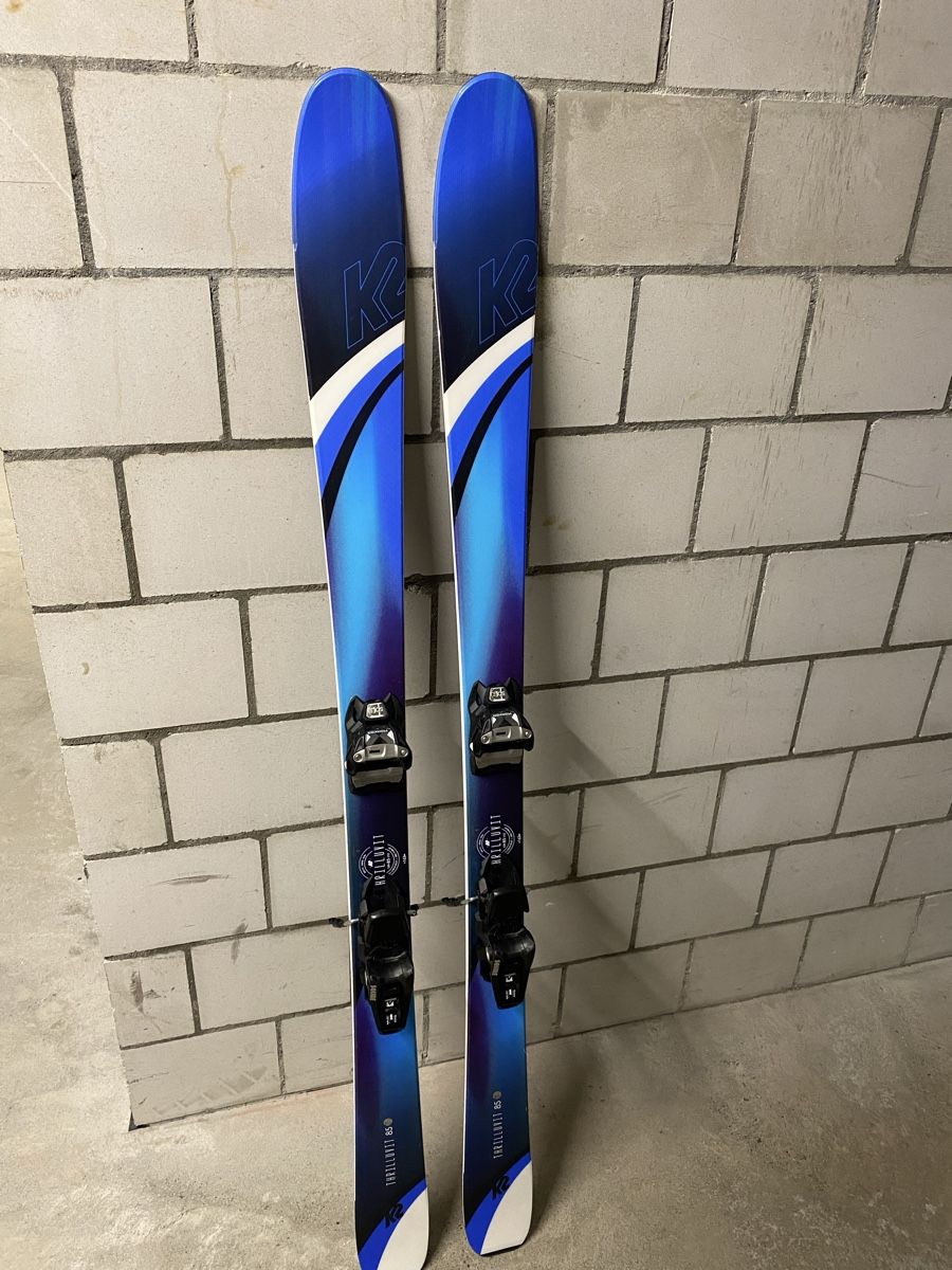 K2 Skis: K2 Damen Ski Thrilluvit 85 (163 cm) – Gebraucht aus Ennetbürgen von muirer00
