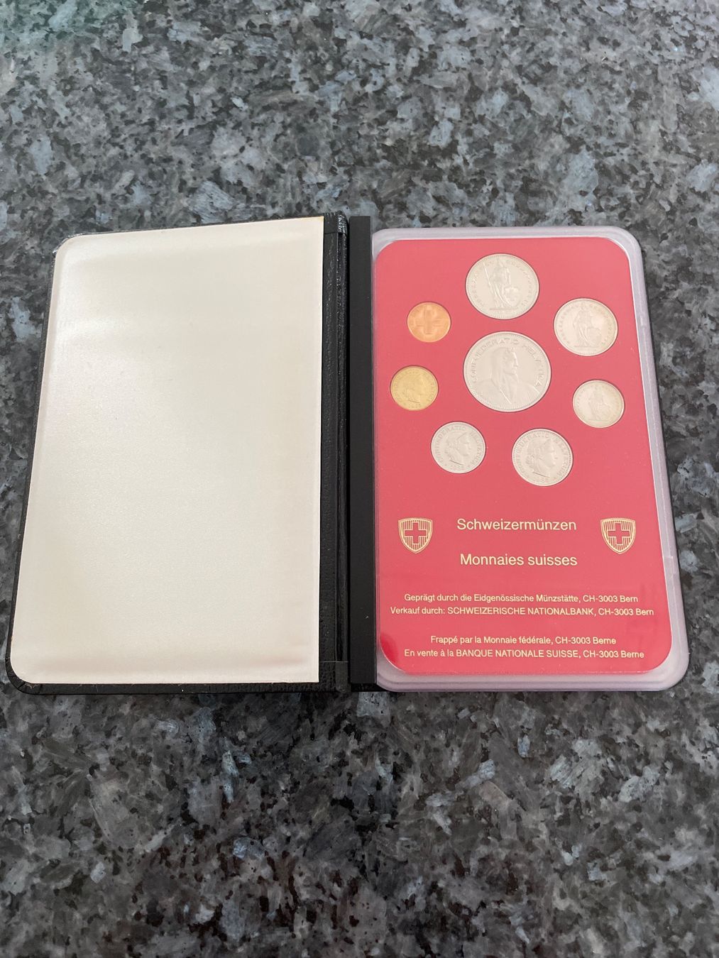 Alle Münzen: Münzsatz Schweiz PP 1985 – Neu und originalverpackt aus Schlossrued von Tkanada 1