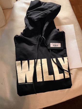 WILLY CHAVARRIA WILLY" HOODIE BLACK