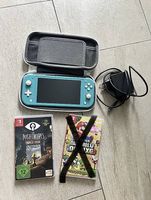 Nintendo Switch Lite (Türkis) mit 1 Game und Hülle