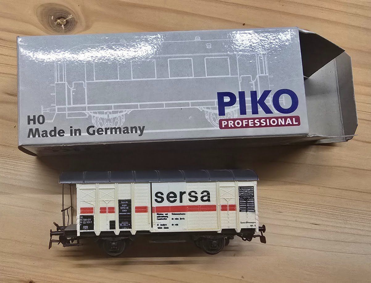 Piko Trains électriques: Wagon Sersa – D'occasion à la cibourg par t-m-a