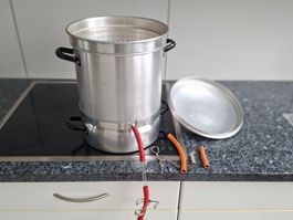 Dampfentsafter mit Zubehör