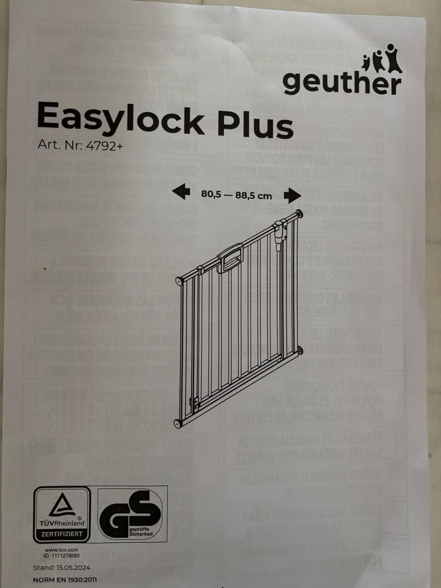 Tutto per la sicurezza: Geuther Treppenschutzgitter – Usato da Gossau ZH venduto da biancacasutt 3