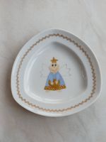 Rosenthal Porzellan Engel Teller, handbemalt.