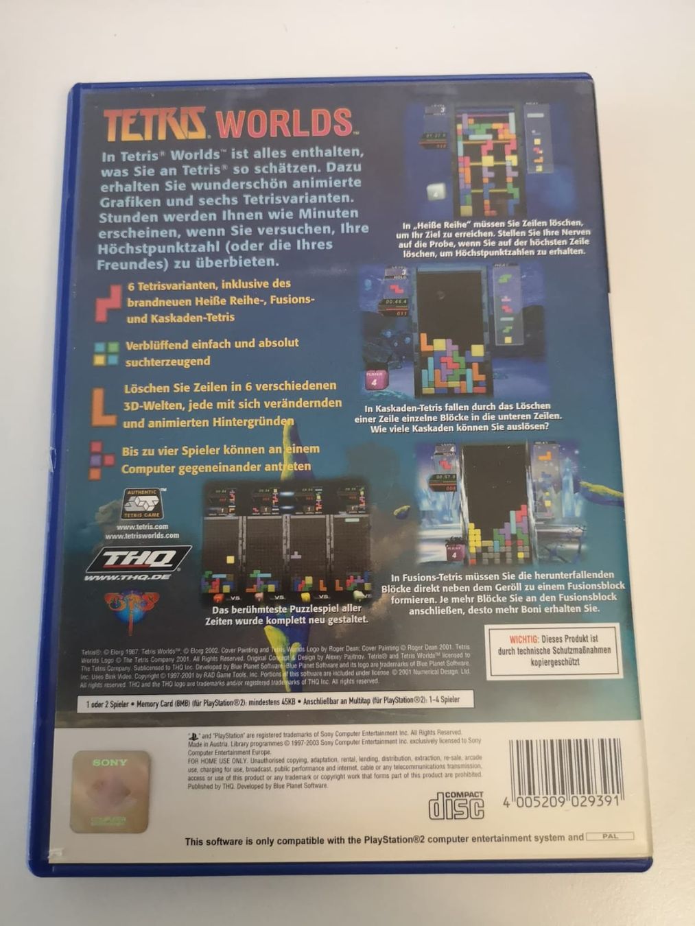 Giochi: Tetris Worlds (PS2) – Usato da Herisau venduto da Seyashop_2 2