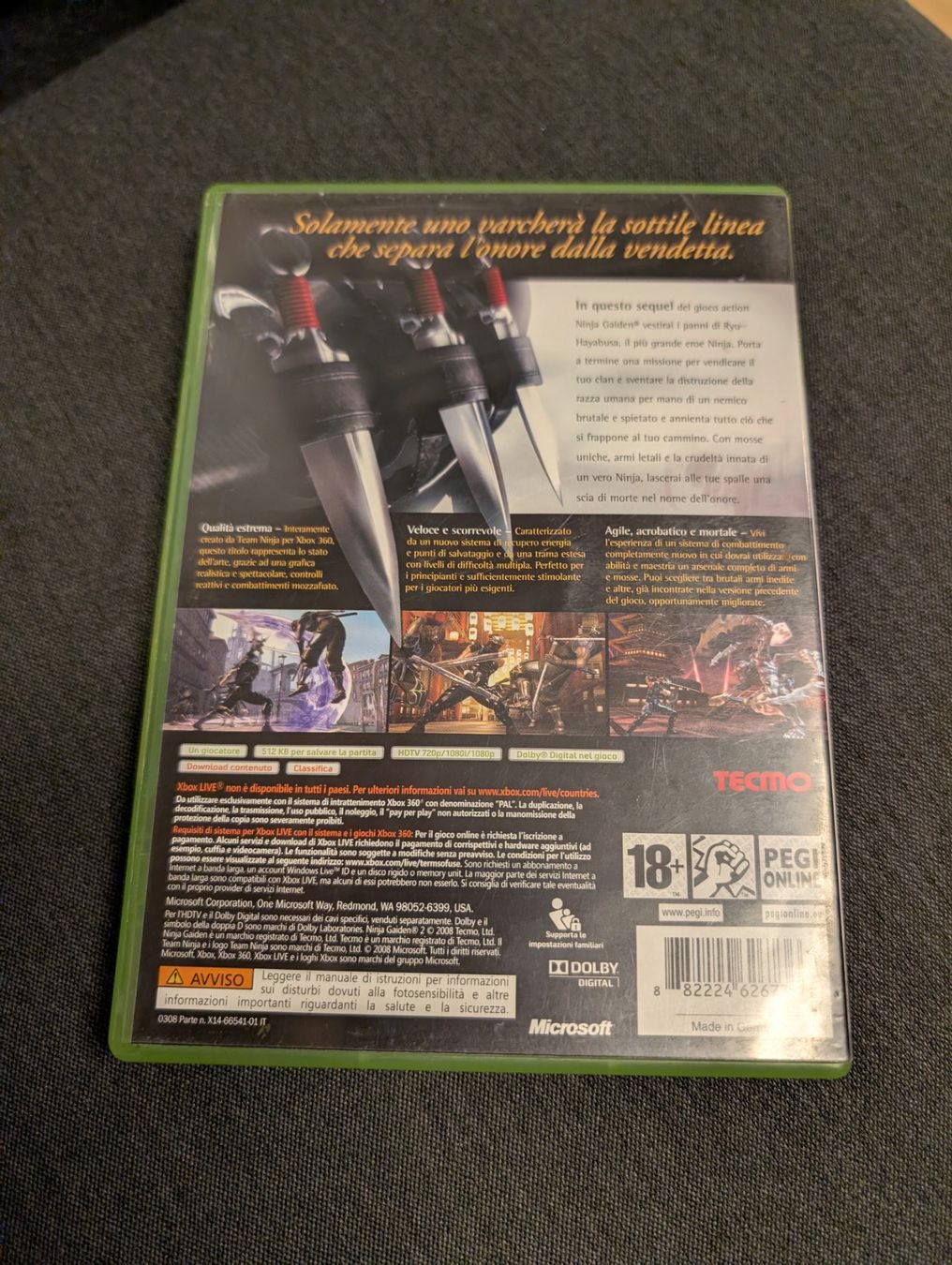 Jeux: Ninja gaiden II Microsoft Xbox 360 – D'occasion à Giubiasco par Tici__nerd_Giubiasco 1