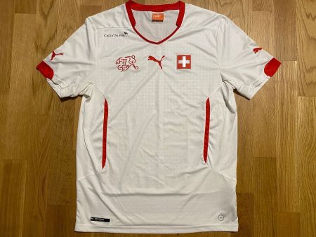 ORIGINAL SCHWEIZ NATI TRIKOT 2014/15 MAILLOT SUISSE PUMA M