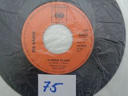 5 Vinyl Singles – Joe Dassin - Vintage