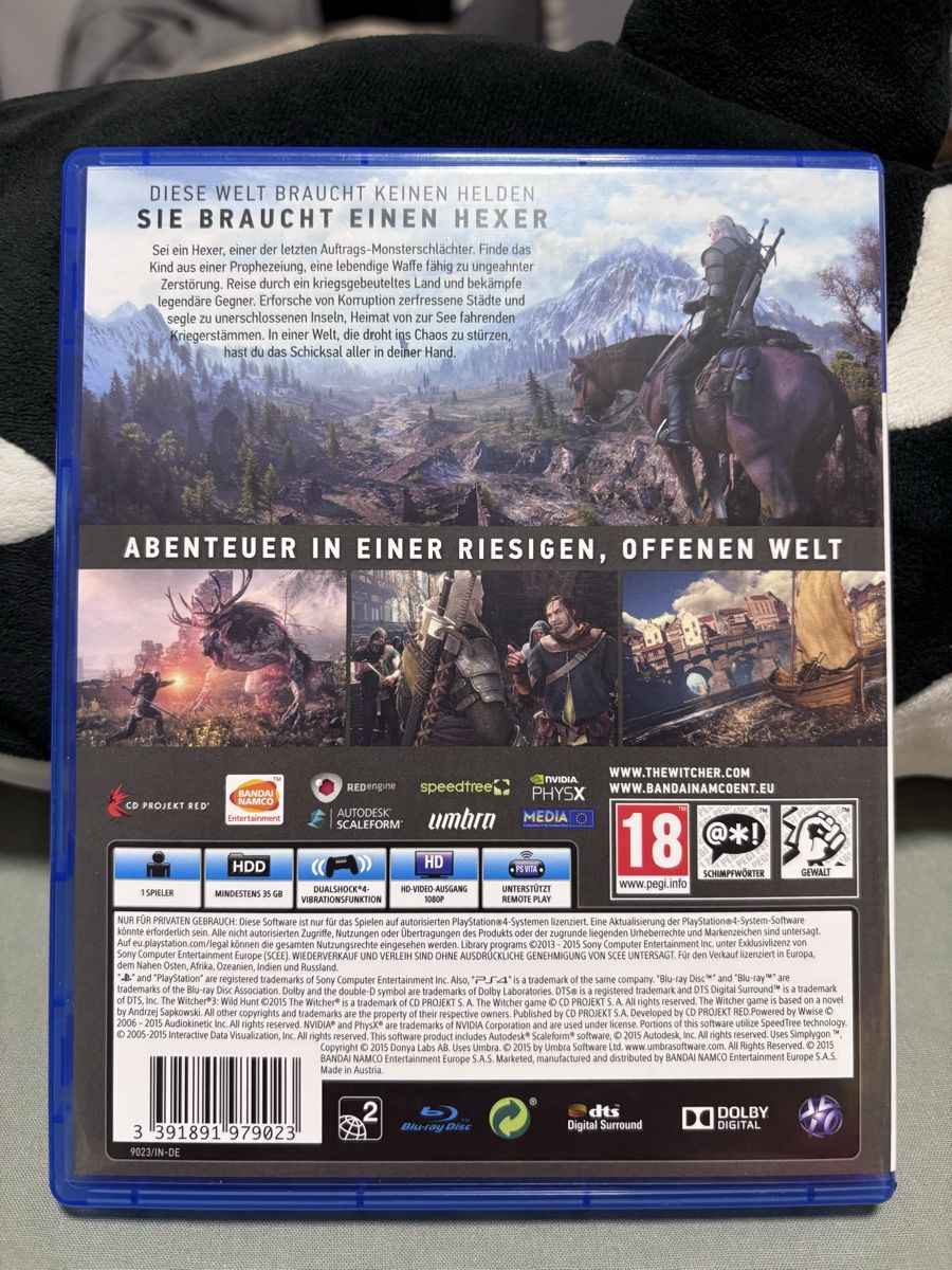 Sony Spiele: PS4 The Witcher Wild Hunt – Neu (gemäss Beschreibung) aus Basel von Mirejus 1