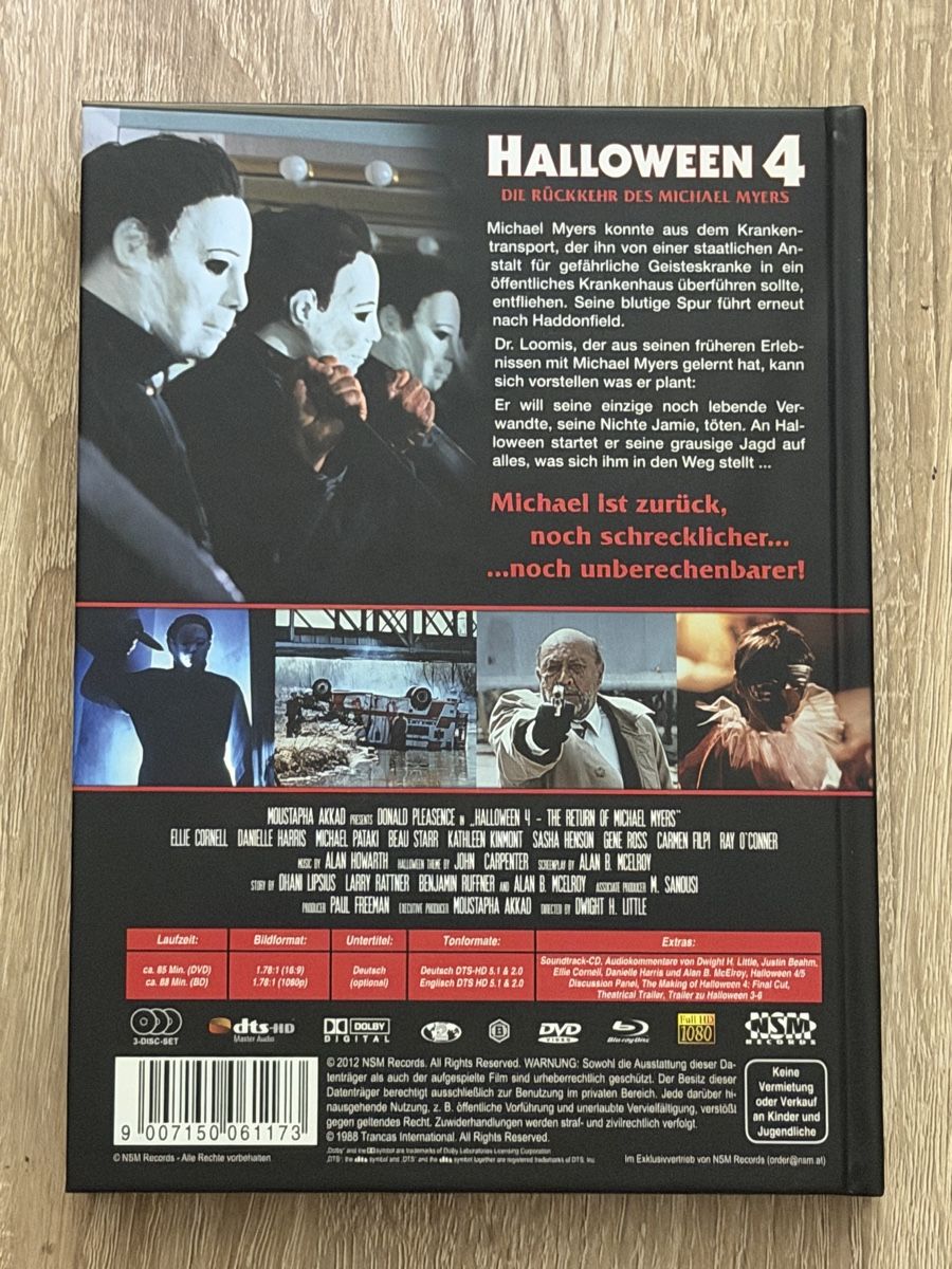 Alle DVDs: Halloween 4 - Mediabook - wie neu – Neu (gemäss Beschreibung) aus Stein am Rhein von ricks0r 1
