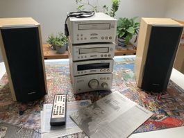 Technics-HD510 kleine Stereoanlage