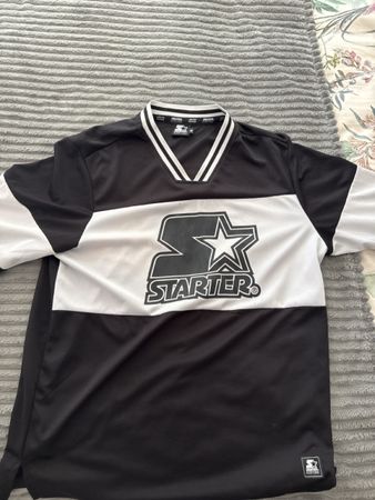 Starter Trikot schwarz-weiss Grösse M guter Zustand