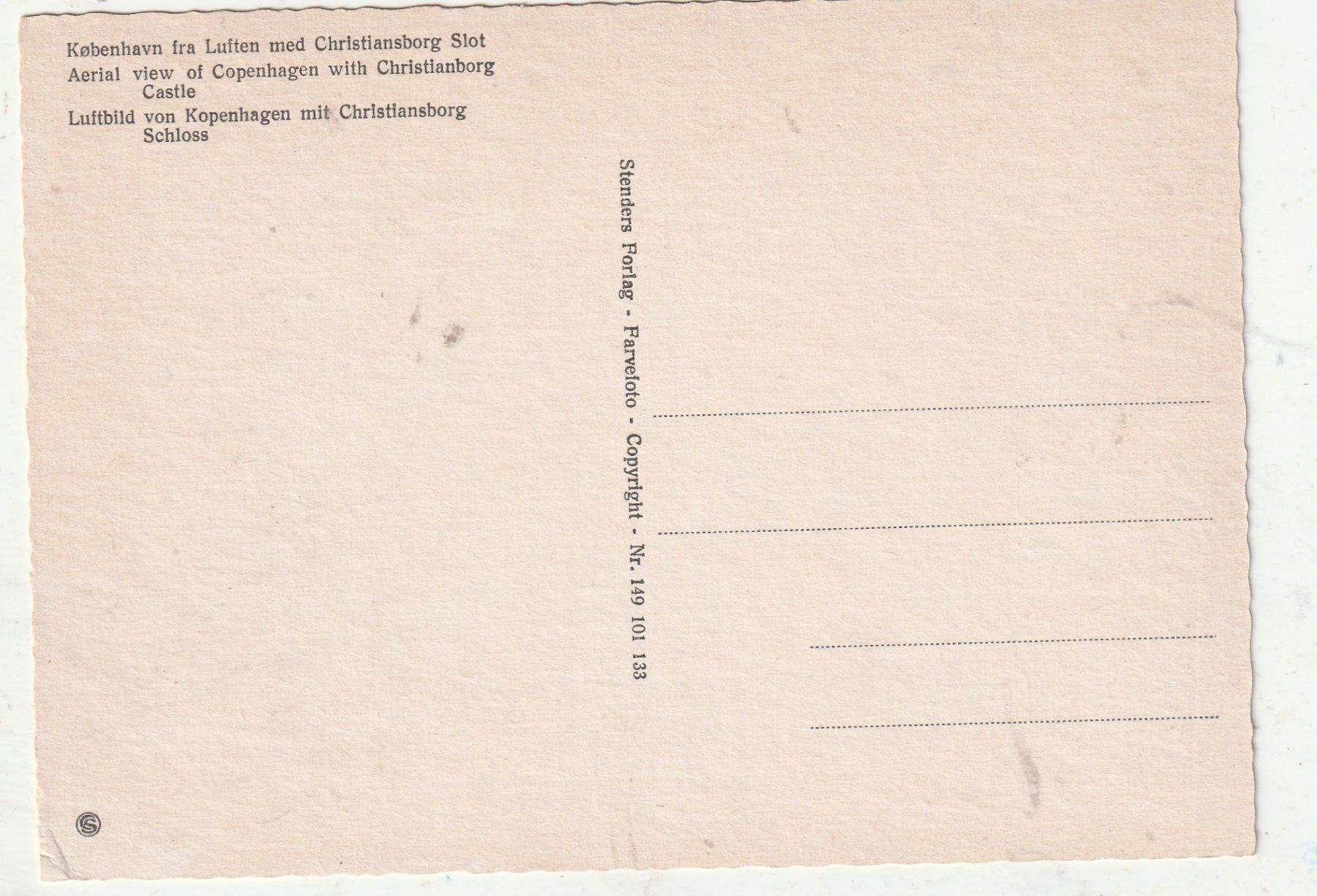 Cartes postales: Copenhagen Flugaufnahme – D'occasion à Lumbrein par made02 1