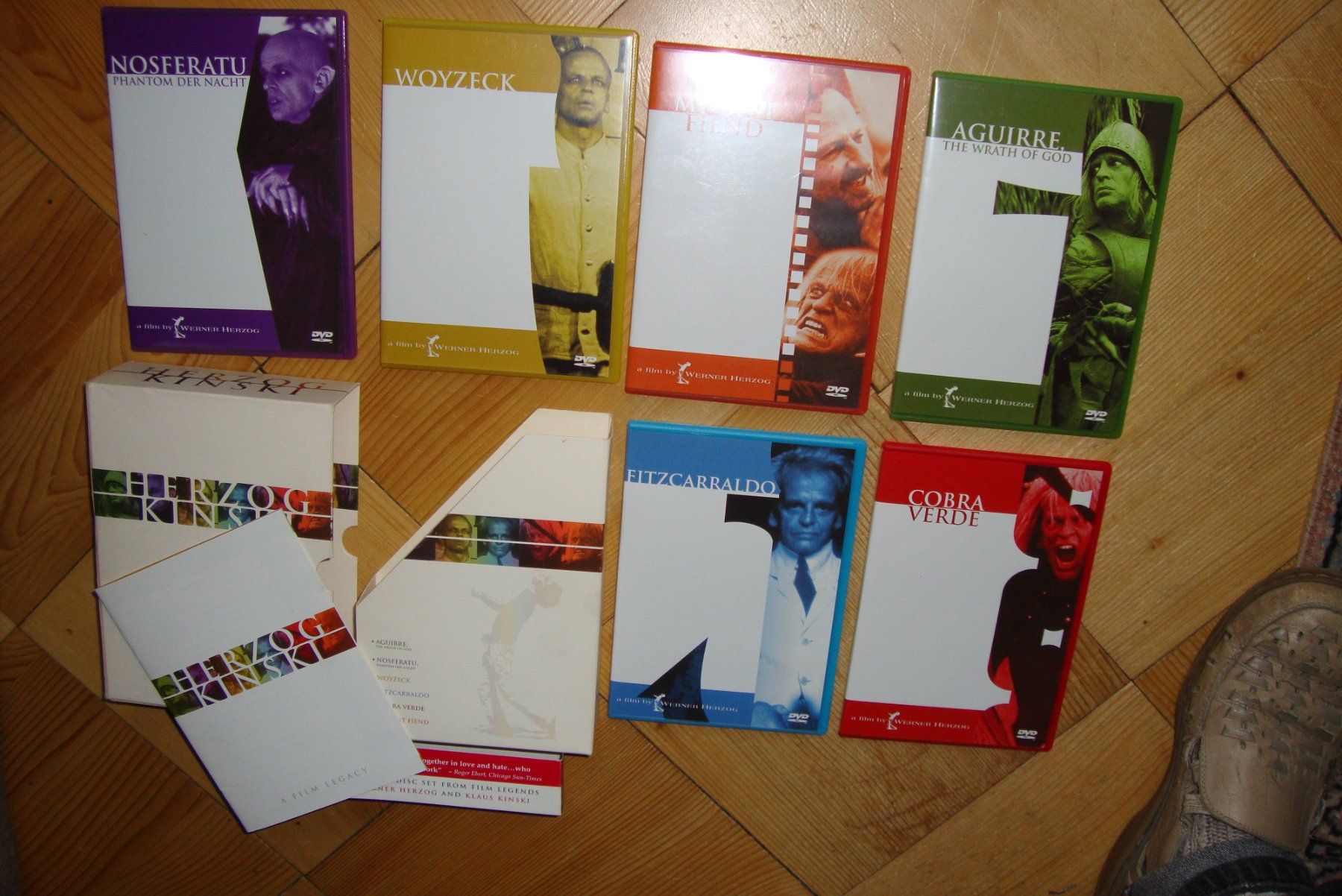 Tutti i DVDs: HERZOG - KINSKI  6 Disc DELUXE-Edition mit Booklet – Usato da Bern venduto da carola31 7