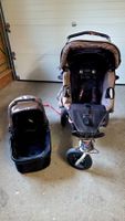 Kinderwagen TFK inkl. Babyschale und Beiwagen