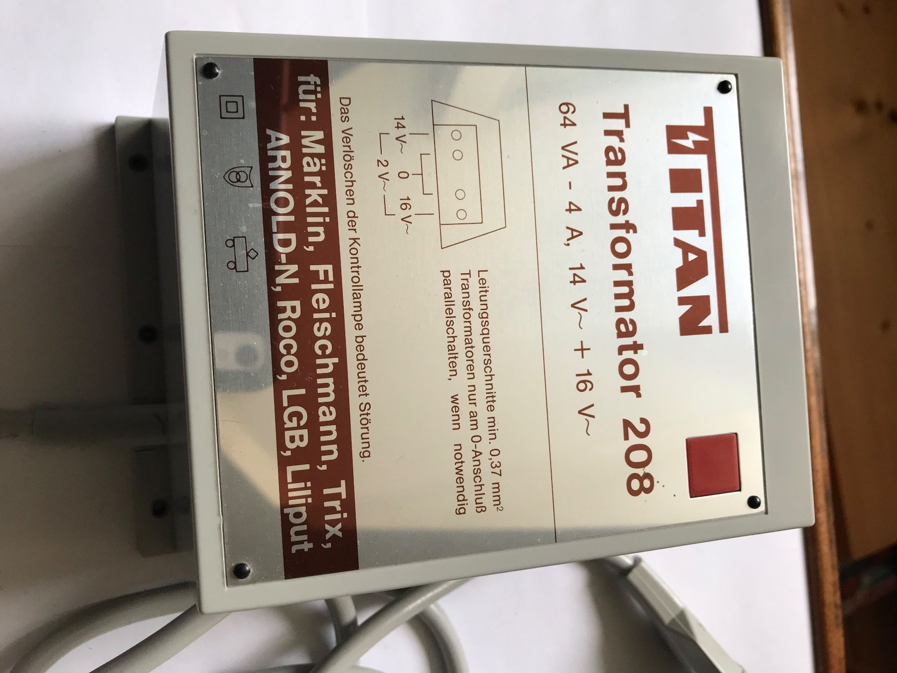 Modellini di ferrovie: titan 208, transformer – Usato da Liestal venduto da ozo2005 1