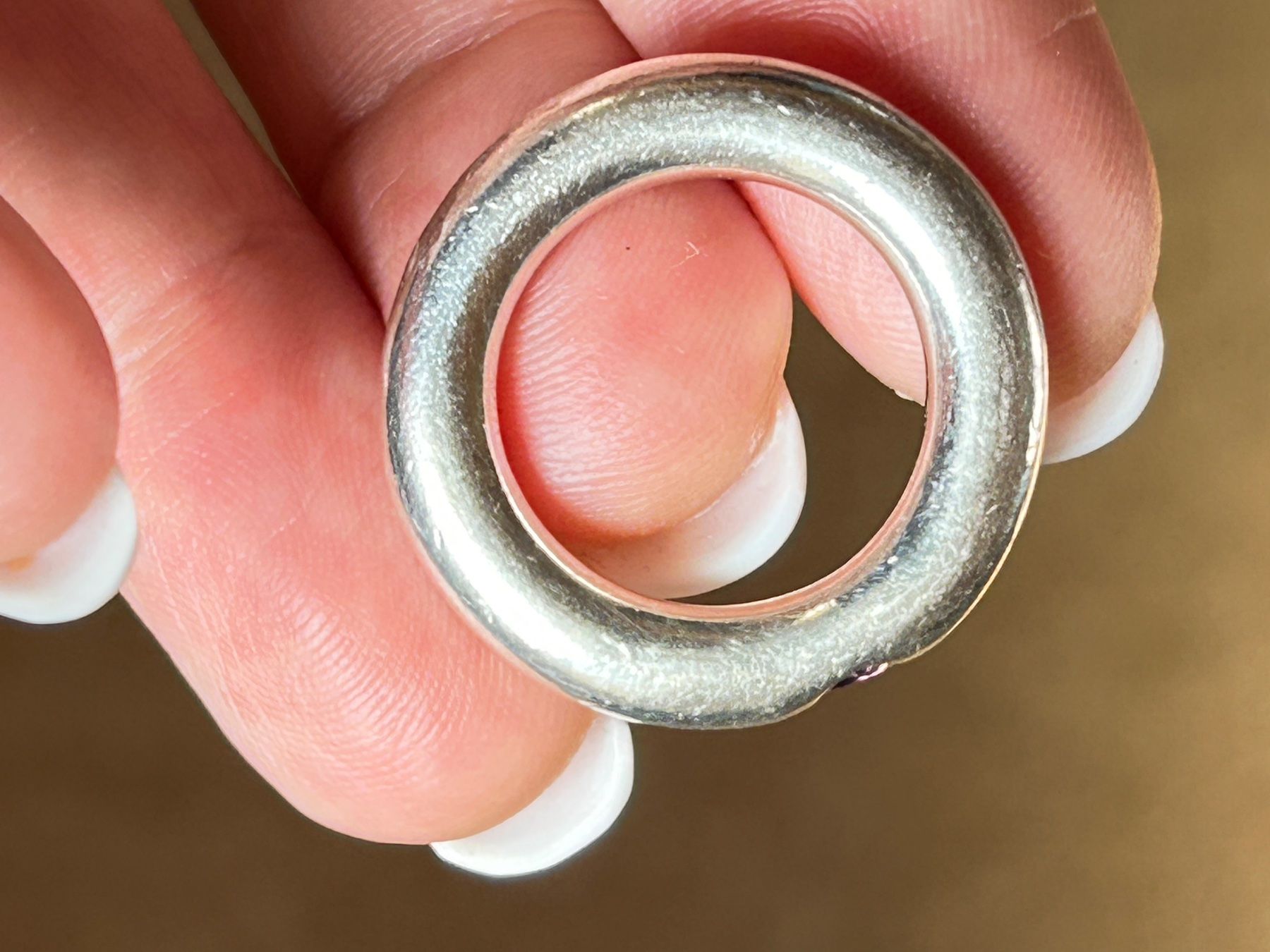 Anelli: Silberring mit Amethyst Stein, Grösse 52 – Usato da Dittingen venduto da Bijoubelle 9