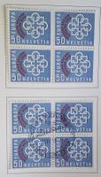 1959, Geschenkheft Europamarken ET, im 4-Block 138.-++