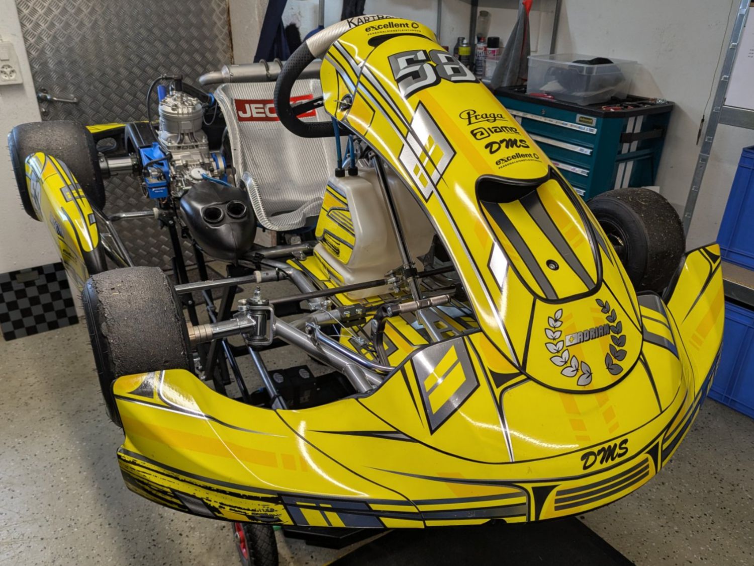 Go-Kart: Praga Evo 3 mit IAME S-125 – Usato da Zauggenried venduto da babuk