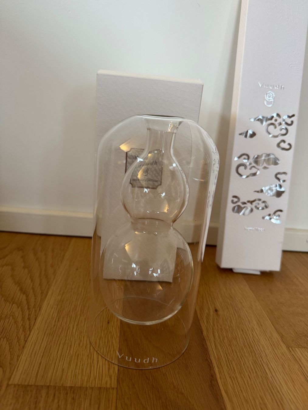 Diffusori di oli essenziali: Vuudh Duft Diffuser (gross) inkl. Stäbchen – Nuovo e nell'imballaggio originale da Zürich venduto da wtpooh 1