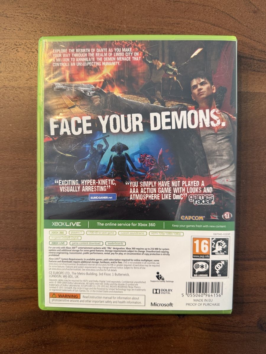 Microsoft Spiele: Devil May Cry (DMC) für Xbox 360 – Gebraucht aus Thunstetten von Virus_33 2