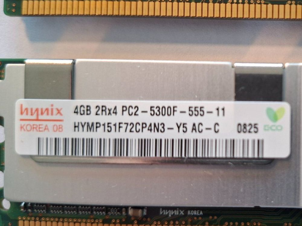 Memoria / RAM: Server RAM Karten 4 x 8GB  2Rx4 PC2-5300F-555-11 – Usato da Dübendorf venduto da Rinri 1