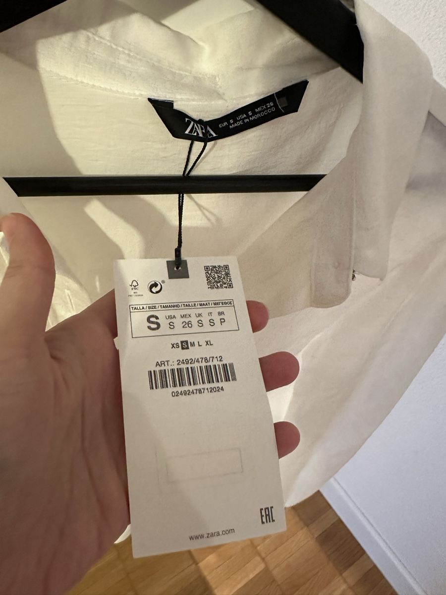 Zara Chemisiers: Zara Bluse – Neuf avec emballage d'origine à Fisibach par hadilicious 1
