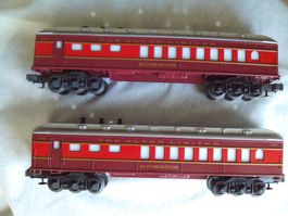 2 Lionel  Personen wagen C&A Alton Limited Top  Zustand