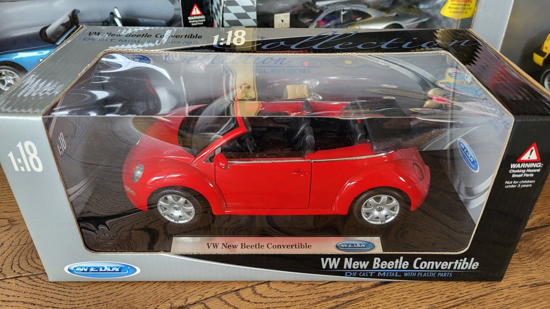 Welly Modellautos: VW New Beetle Convertible 1:18 Welly – Gebraucht aus Rothrist von Juana5 6