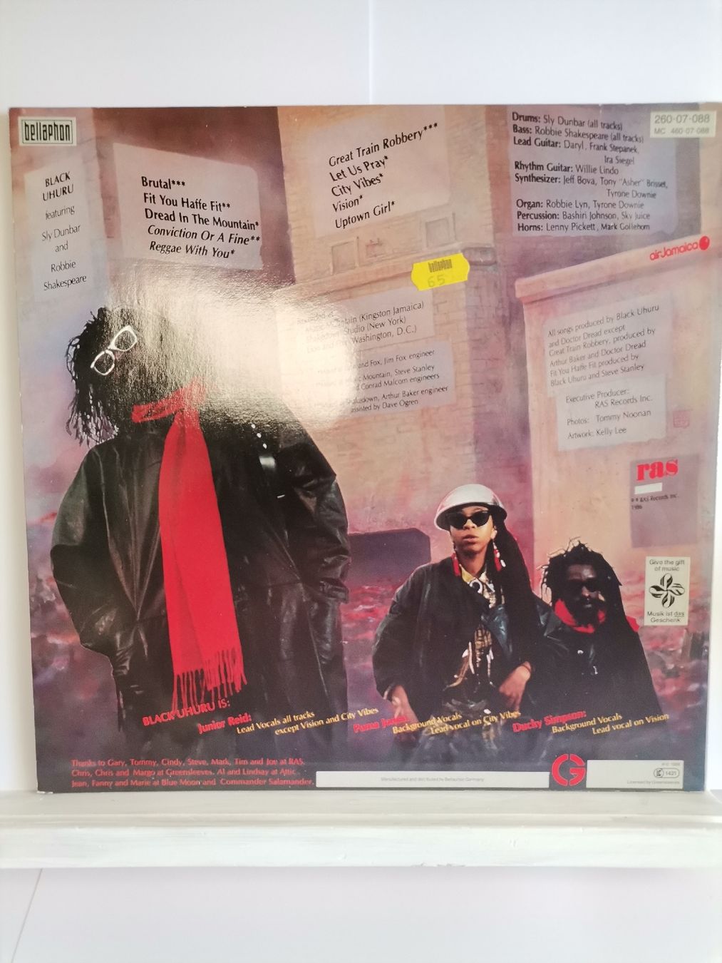Dischi in vinile: Black Uhuru - Brutal - Vinyl LP – Usato da St. Gallen venduto da Bir_Rer 1
