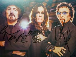 Black Sabbath Ozzy Osbourne - Original in person Autogramm