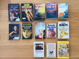 13 Bücher (Romane, Krimi usw.)