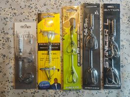 Shallow Rig Set 5 Teilig,  diverse Marken, top Qualität