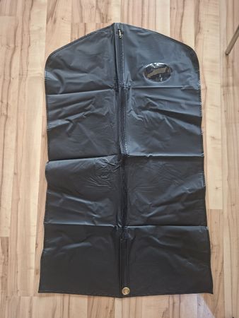Kleidersack schwarz mit Sichtfenster 60 x 100 cm neu