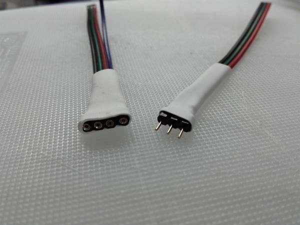 Elektronikbauteile: Stecker+Buchse 4PIN schwarz, 6 Paare – Neu (gemäss Beschreibung) aus Luzern von Salefactory 3