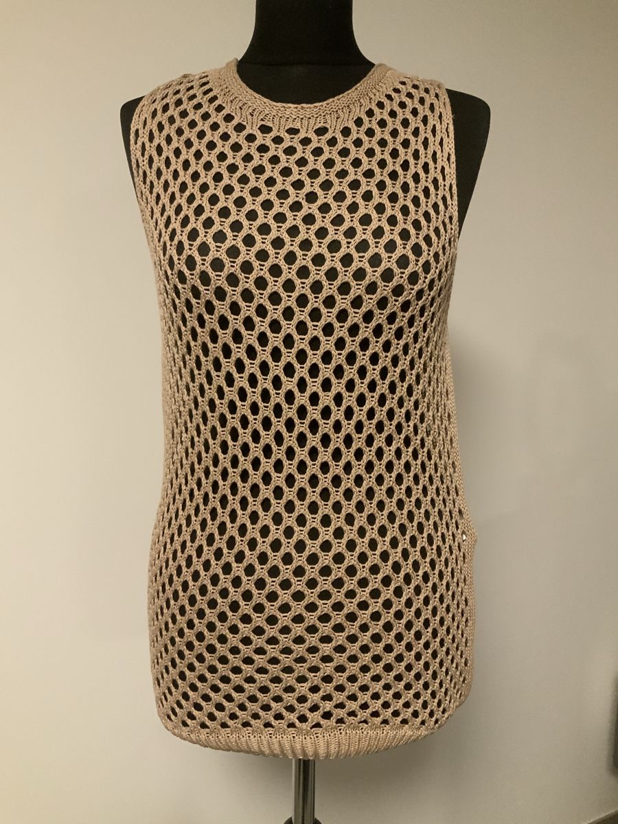Marc Cain Top: MarcCain Top, beige, Grösse N 3, Neu – Nuovo e nell'imballaggio originale da Lotzwil venduto da Figaro2003