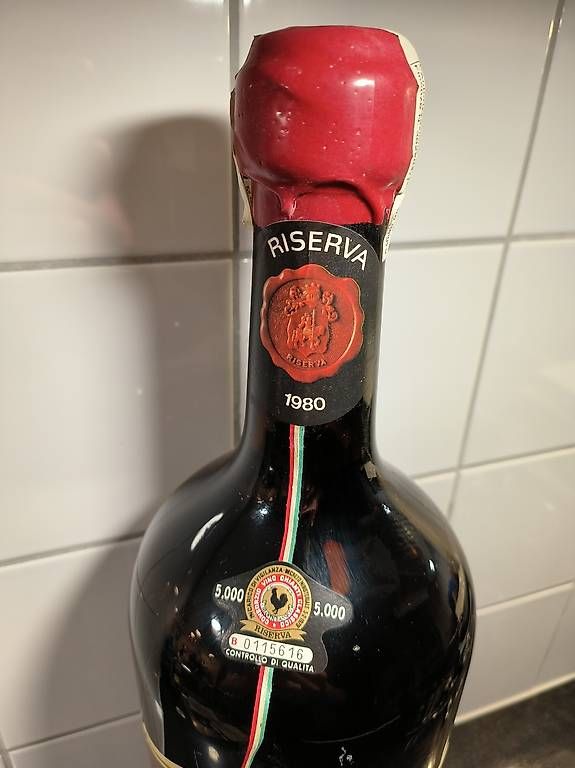 Vino: 5L Chianti Classico Riserva 1980 -  Nr.5073 mit Holzkiste – Usato da Elgg venduto da Leon0202 3