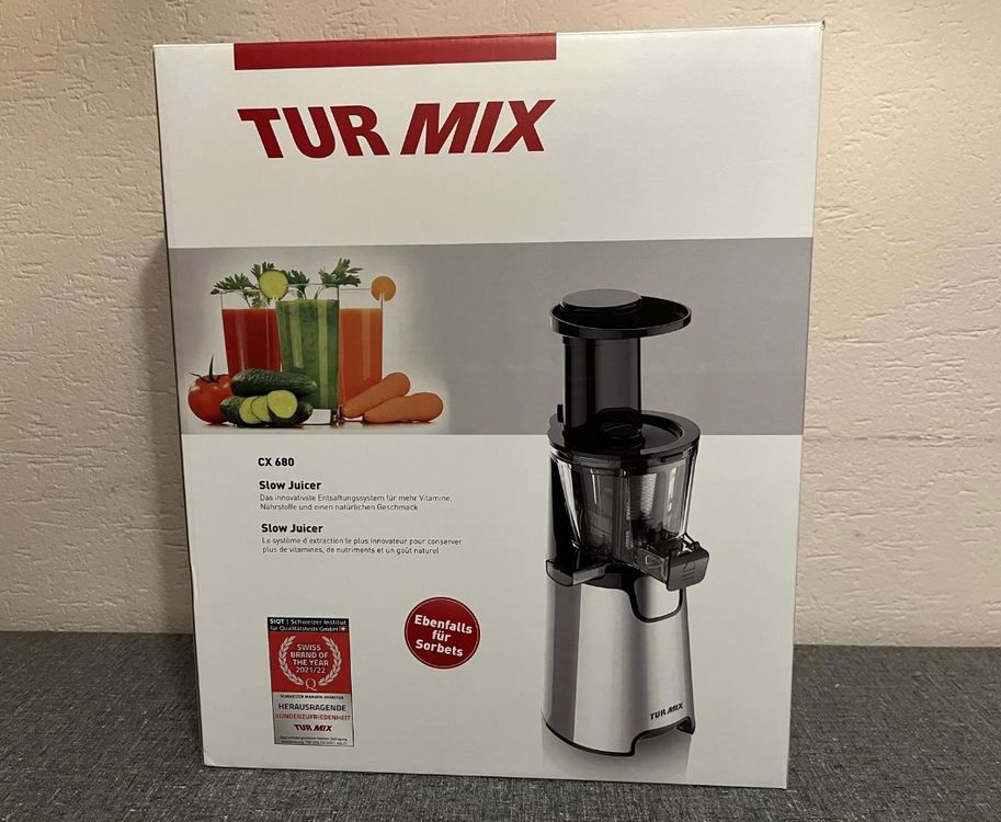 TurMix CX 680 Slow Juicer Entsafter Kaufen auf Ricardo
