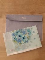 Fisba Taschentuch Blumenmuster, mit Original Geschenkcouvert