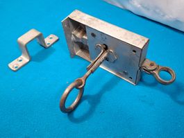 1 Zug Fallen Tür Schloss m. Ringschlüssel DM8cm (3878X#TBS1)