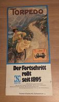 Plakat Poster Torpedo Mofa Velo Sachs Freilaufnaben Fahrrad