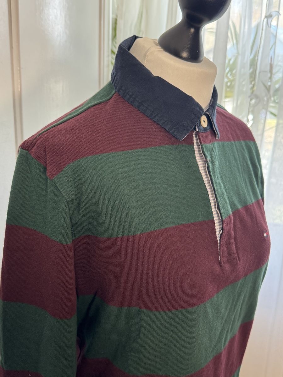 Tommy Hilfiger Magliette Polo: Tommy Hilfiger Langarm Poloshirt Gr. M – Usato da Wetzikon ZH venduto da el-lustigo2 1
