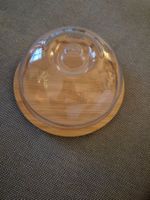 Petite cloche de conservation avec plateau en bambou - Neuve