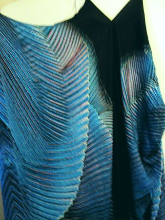 ROBERTO CAVALLI : Robe du soir "papillon" 100% soie 38-40