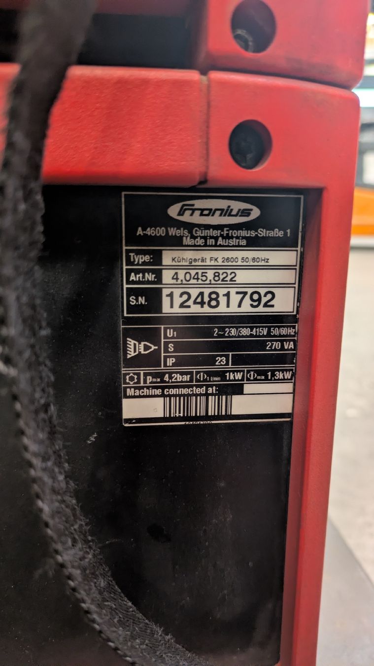 Saldatori: Fronius MagicWave 3000 Fuzzy – Difettoso da Lömmenschwil venduto da Metall01 4