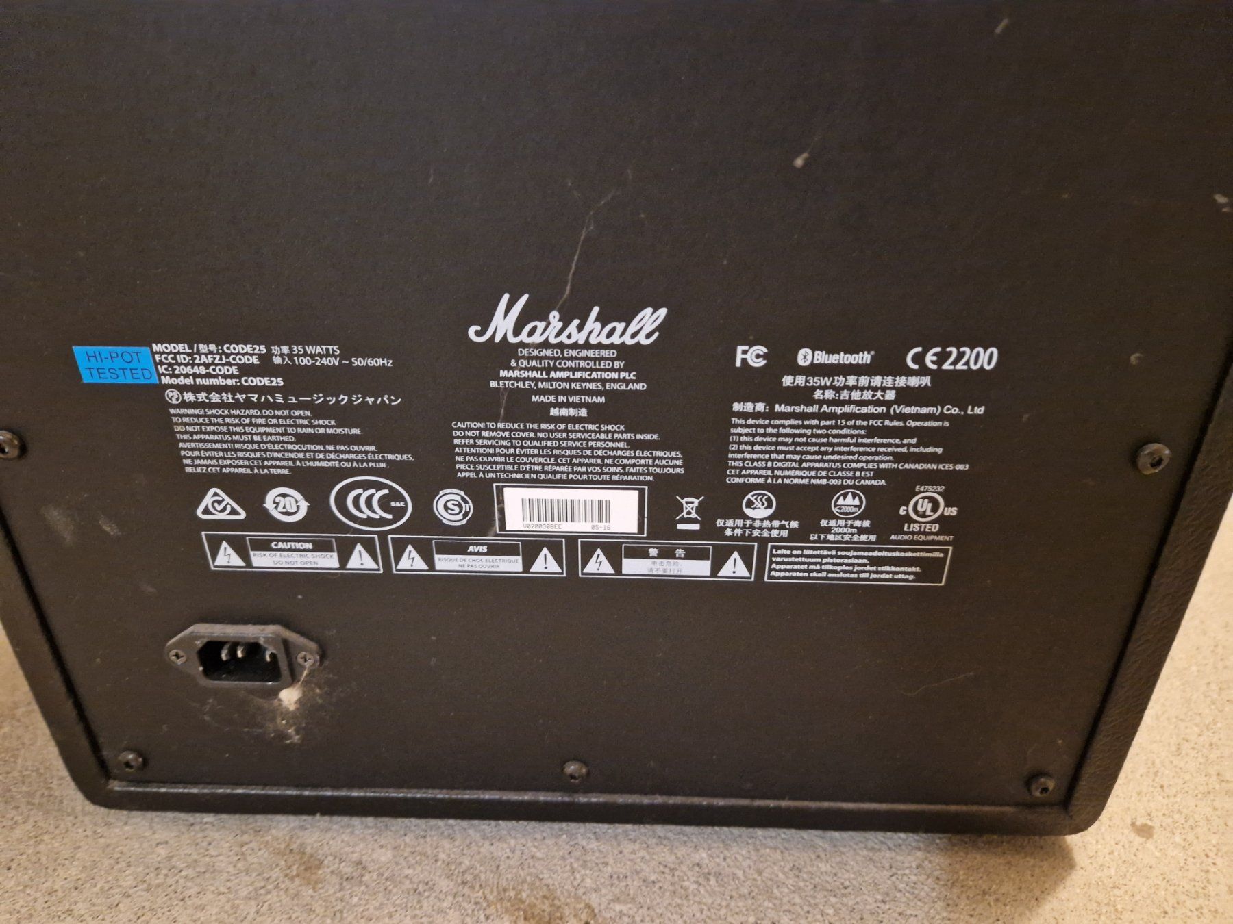 Marshall Verstärker: Marshall Code 25 – Gebraucht aus Würenlingen von brianlcox 3