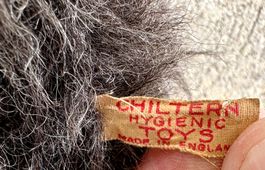Antiker Stoffhund Rarität, Stofftier Made in England