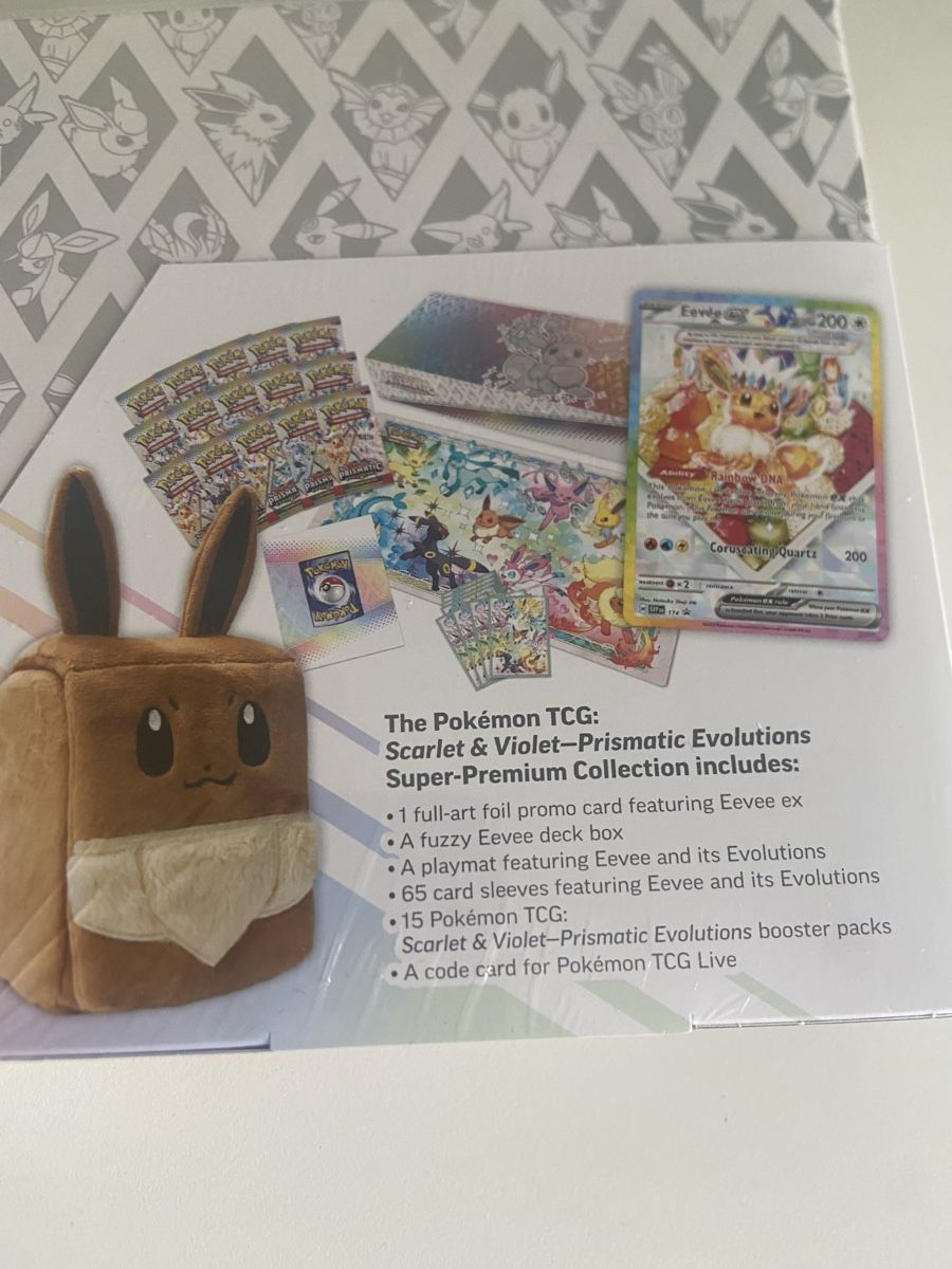 Pokémon Carte collezionabili: pokemon prismatic evolutions super premium collection – Nuovo e nell'imballaggio originale da Stäfa venduto da JamesO03 2